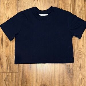Province of Canada navy Cropped T-Shirt